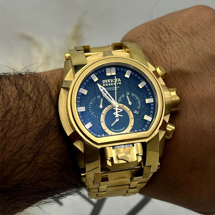 ساعت مردانه اینویکتا با صفحه سبز