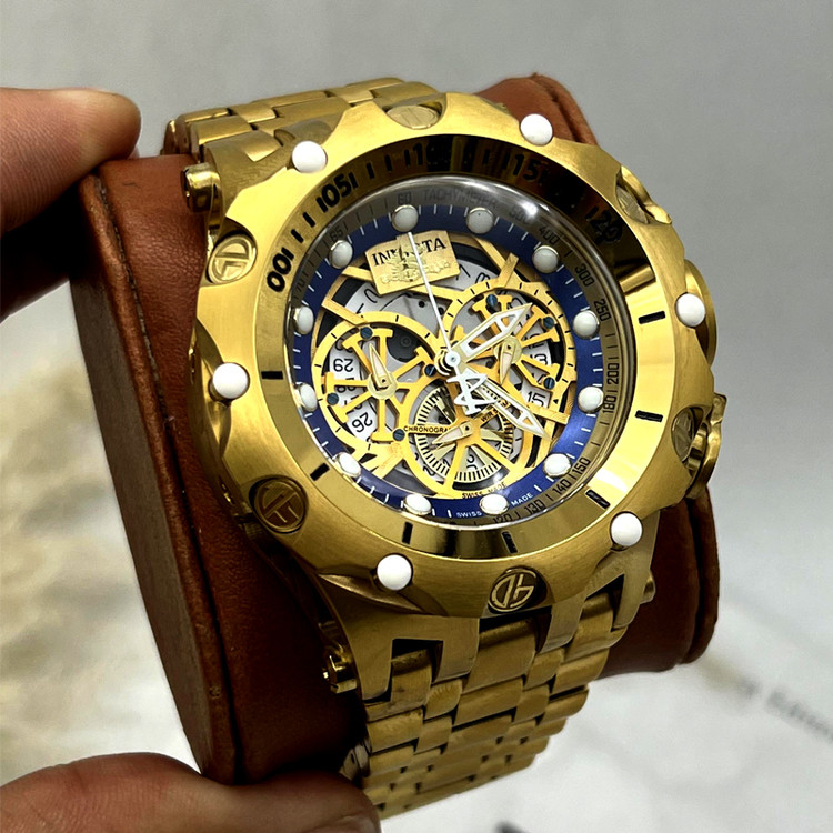 ساعت اینویکتا صفحه سرمه ای