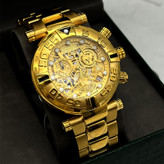 ساعت اینویکتا سوباکو طلایی