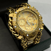 ساعت گلادیاتور صفحه طلایی