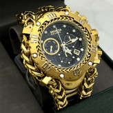 ساعت اینویکتا گلادیاتور صفحه مشکی