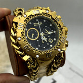 اینویکتا گلادیاتور طلایی صفحه مشکی