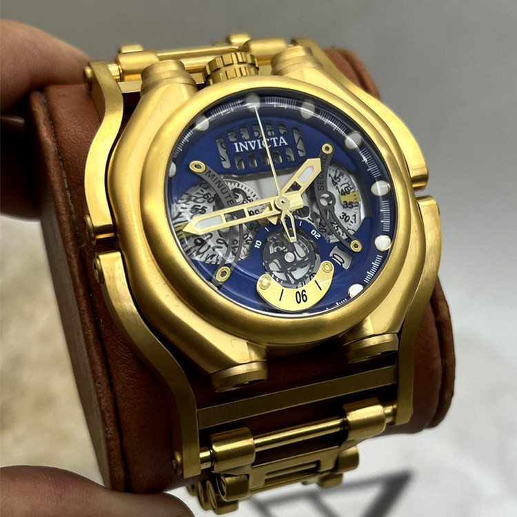 ساعت هانتر صفحه آبی اورجینال