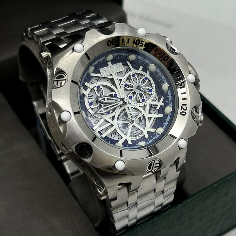 ساعت اینویکتا هیبرید صفحه آبی