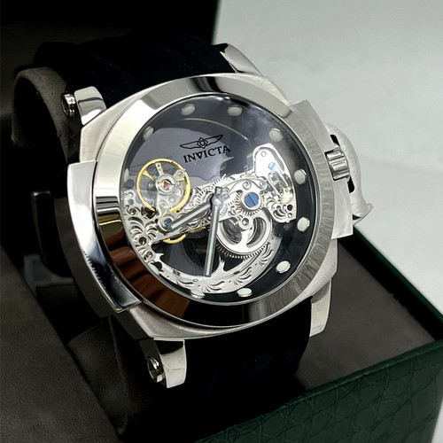 ساعت اینویکتا اتوماتیک بند رابر