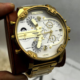 خرید ساعت دیزل هفت موتوره طلایی