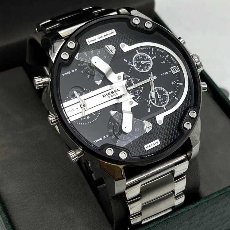 ساعت دیزل هفت موتوره استیل