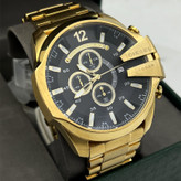 ساعت دیزل شاخدار طلایی