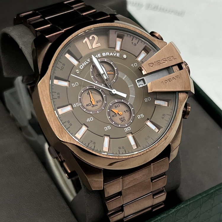 ساعت دیزل شاخدار رزگلد