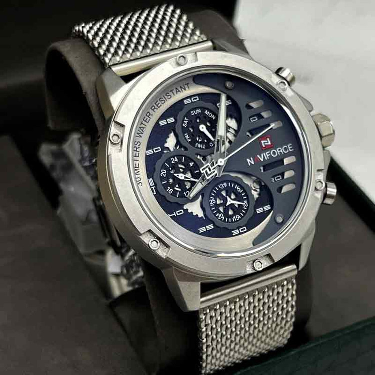 ساعت نیوی فورس NF9110 استیل