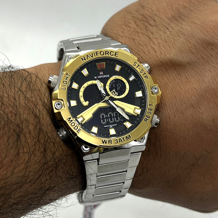 ساعت نیوی فورس دو زمانه 9207