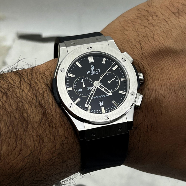 ساعت هابلوت بند رابر