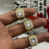 انگشتر طرح جواهر مردانه