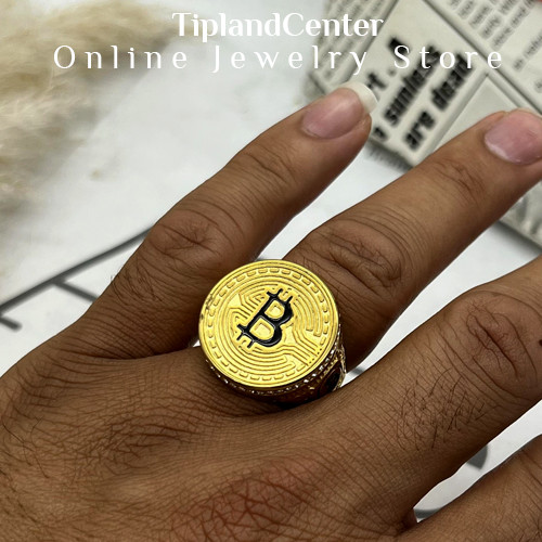انگشتر بیتکوین مشابه طلا