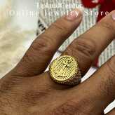 انگشتر لنگر مشابه طلا