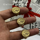 انگشتر طرح لنگر مردانه