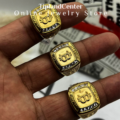 خرید انگشتر بیت کوین طلایی