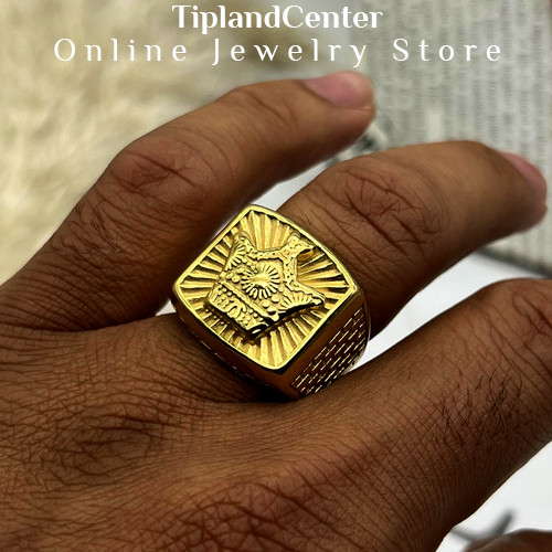 انگشتر تاج مشابه طلا