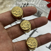 انگشتر طرح طلا مازراتی